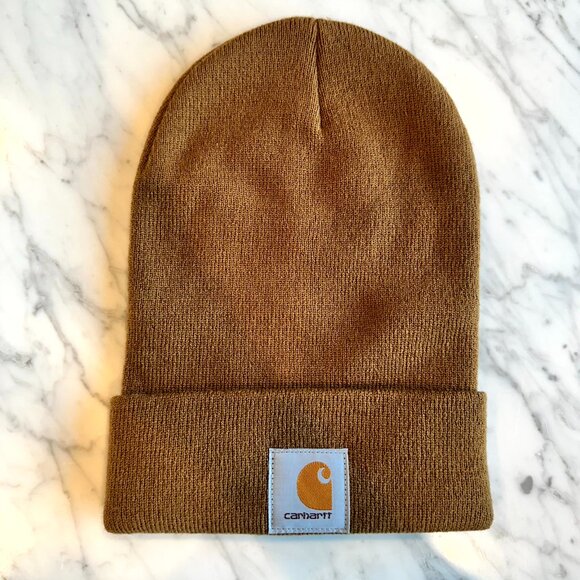 Carhartt Knit Cuffed Beanie - Carhartt Brown - Picture 1 of 2